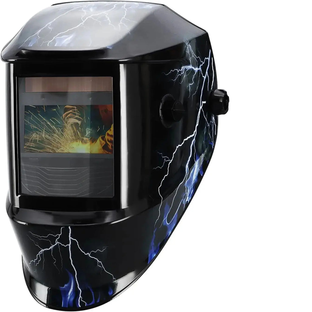 Welding Mask Solar Automatic Dimming Large View True Color  Welder Auto Darkening Welding Helmet