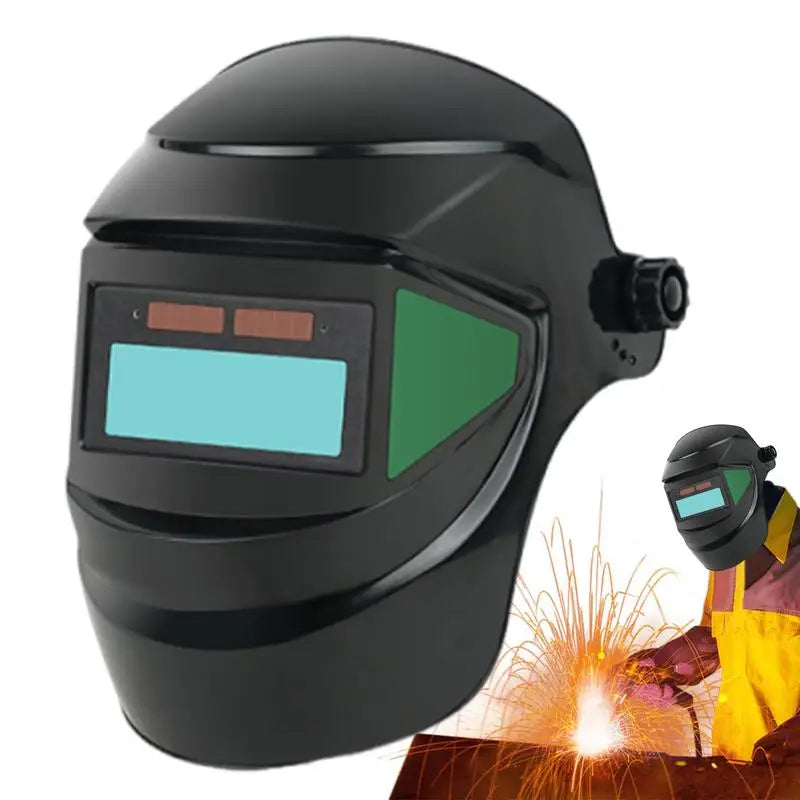 Welding Mask Automatic Dimming Large View True Color High Temperature Resistant Welder Auto Darkening Welding Helmet