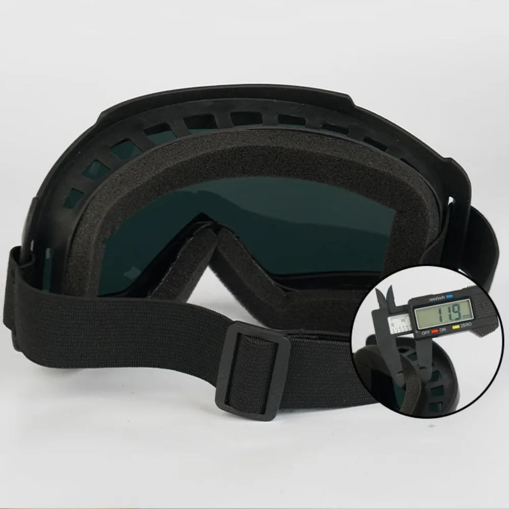 Auto Darkening Welding Glasses Welder Mask Work Protective Gear Dust Resistant Adjustable Band Detachable Cutting Welding Mask