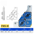50KG Strong Magnetic Welding Holder Dual-Switch 90°Welding Fixture High Precision Anti-corrosion Steel Iron Plate Welder Clamp