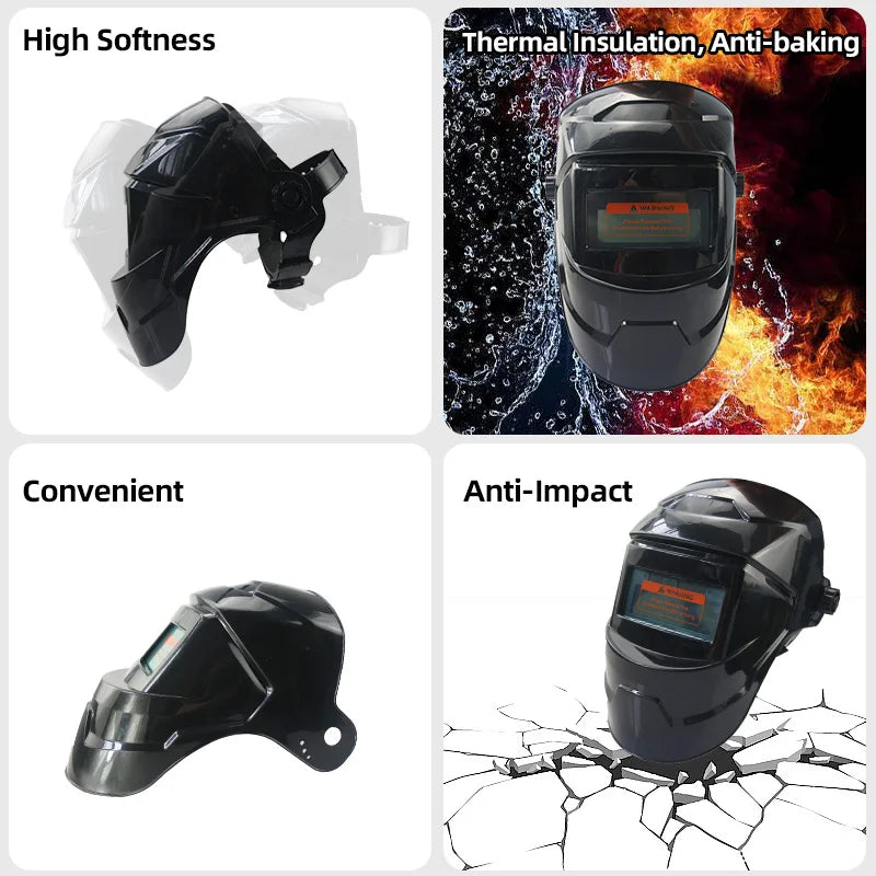 Solar Auto Darkening Electric True  Color Wlding Mask/Welder Cap/Eyes Mask for Welding Machine and Plasma Cutting Tool