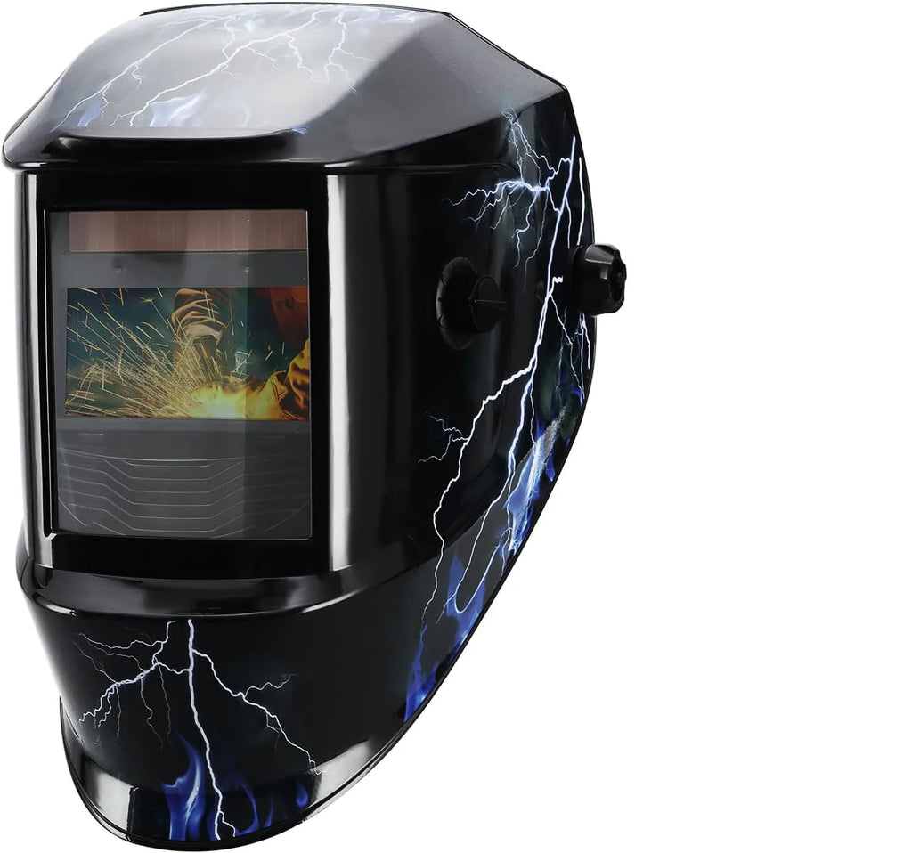 Welding Mask Solar Automatic Dimming Large View True Color  Welder Auto Darkening Welding Helmet